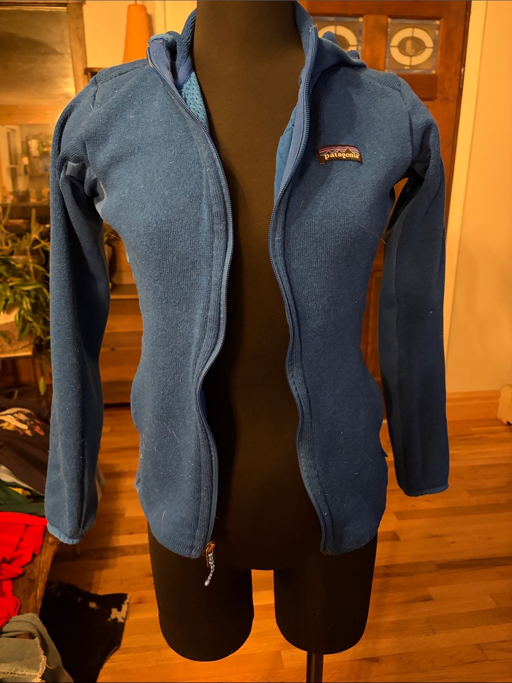 Patagonia Women's Deep Blue Fleece Full-Zip Jacket